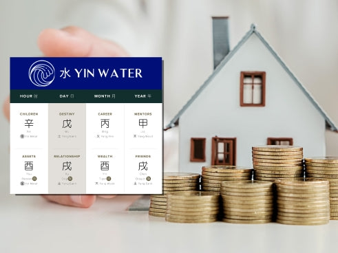 How Does Yin Water Affect Wealth in Four Pillars of Destiny?