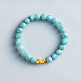 Blue Heart of Atlantis - The Larimar Bracelet