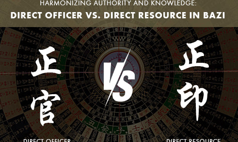 What to Do When Direct Officer Clashes with Direct Resource in Bazi?