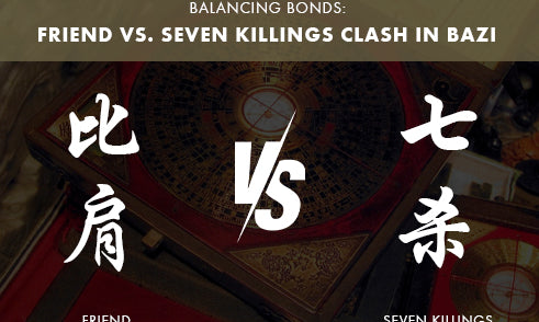 What to Do When Friend Clashes with Seven Killings in Bazi?