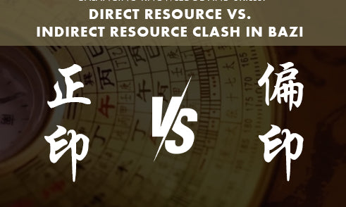 What to Do When Direct Resource Clashes with Indirect Resource in Bazi?