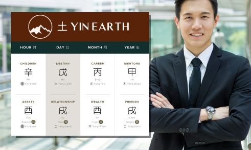 How Does Yin Earth Affect Career in Four Pillars of Destiny?