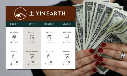 How Does Yin Earth Affect Wealth in Four Pillars of Destiny?