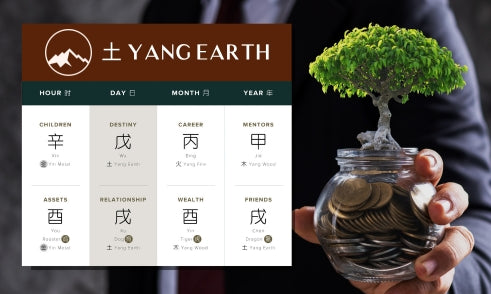 How Does Yang Earth Affect Wealth in Four Pillars of Destiny?