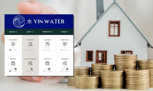 How Does Yin Water Affect Wealth in Four Pillars of Destiny?