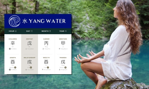 How Does Yang Water Affect Spirituality in Four Pillars of Destiny?