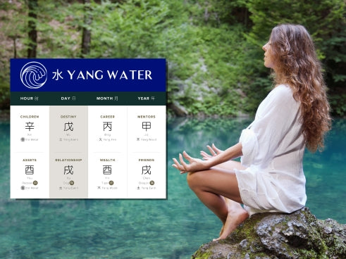 How Does Yang Water Affect Spirituality in Four Pillars of Destiny?