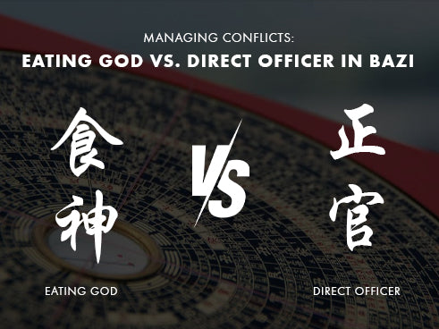 What to Do When Eating God Clashes with Direct Officer in Bazi?