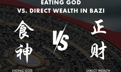 What to Do When Eating God Clashes with Direct Wealth in Bazi?