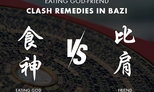 What to Do When Eating God Clashes with Friend in Bazi?