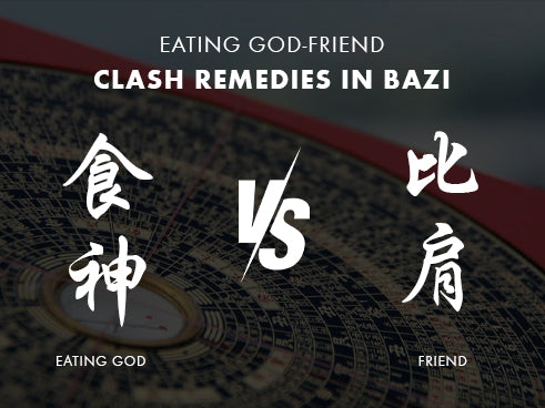 What to Do When Eating God Clashes with Friend in Bazi?