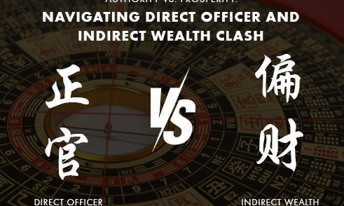 What to Do When Direct Officer Clashes with Indirect Wealth in Bazi?