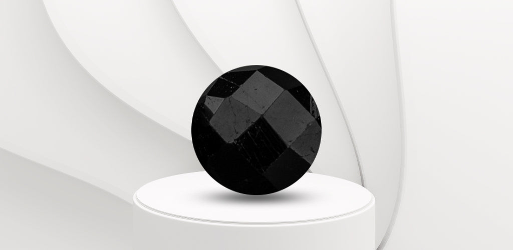 Faceted Black Tourmaline Healing Properties