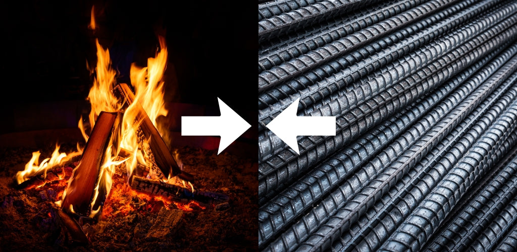 What Happens When Fire Clashes with Metal?