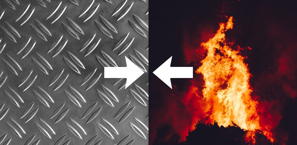 What Happens When Metal Clashes with Fire?