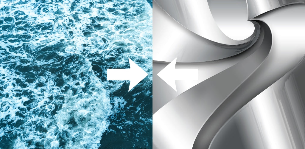 What Happens When Water Clashes with Metal?