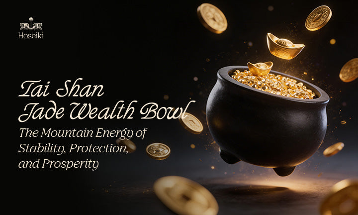 Tai Shan Jade Wealth Bowl: The Mountain Energy of Stability, Protection, and Prosperity