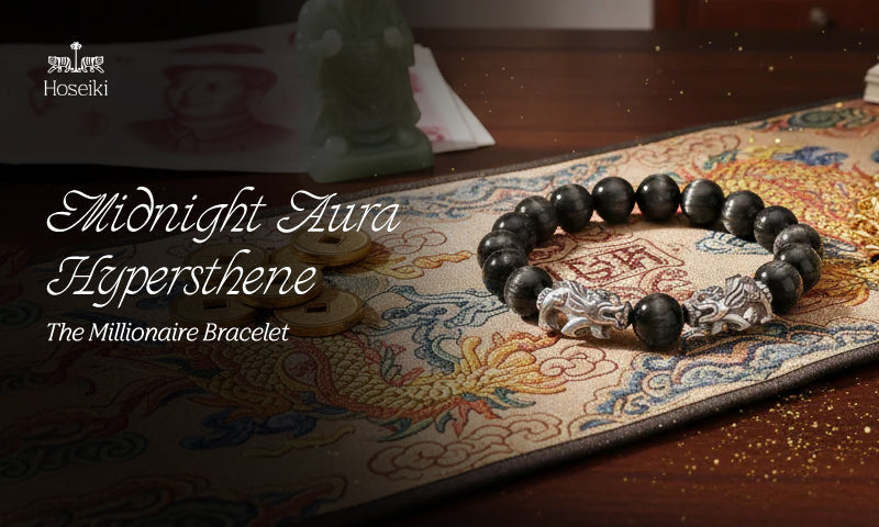 Midnight Aura Hypersthene – The Millionaire Bracelet
