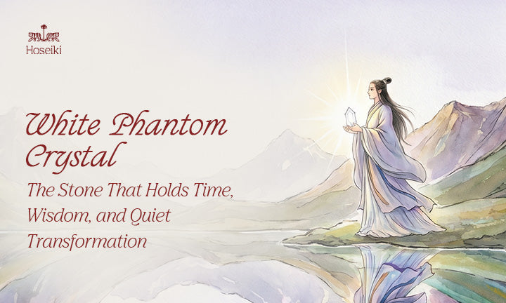 White Phantom Crystal: The Stone That Holds Time, Wisdom, and Quiet Transformation
