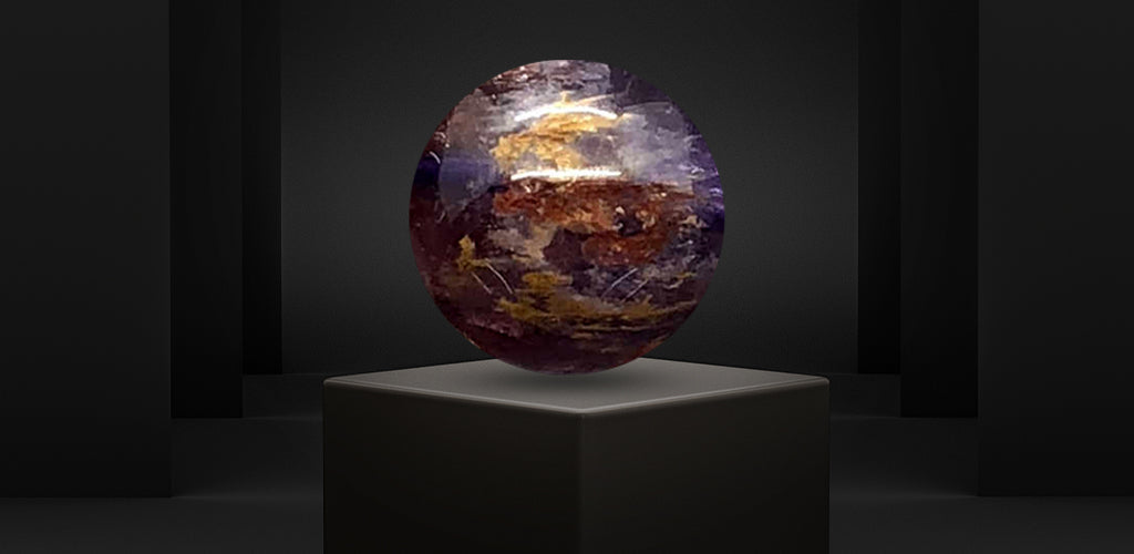 Purple Phantom Healing Properties Hoseiki Jewelry