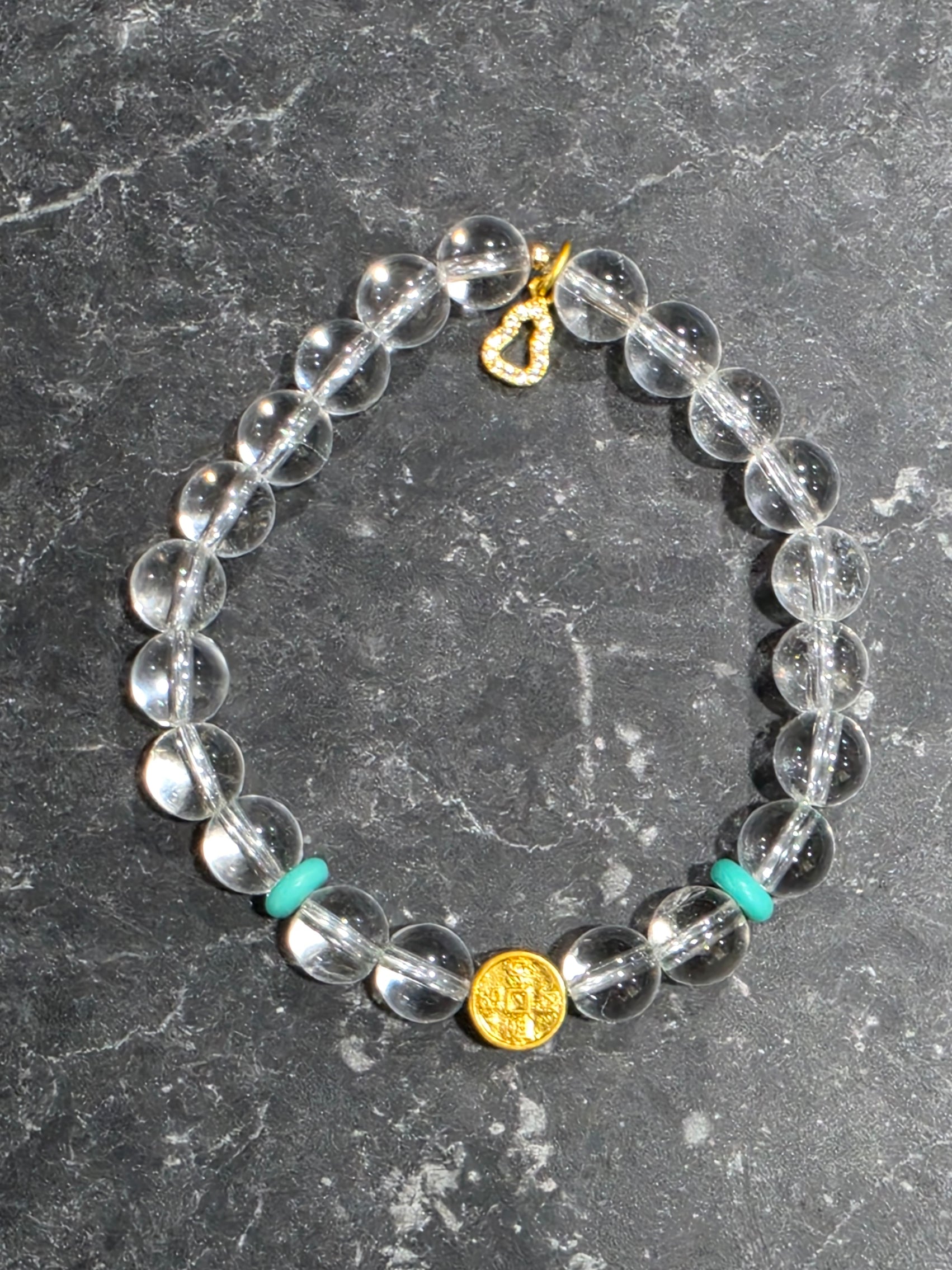 [FB Live Exclusive] White Quartz Bracelet for Cleansing (Pre order)