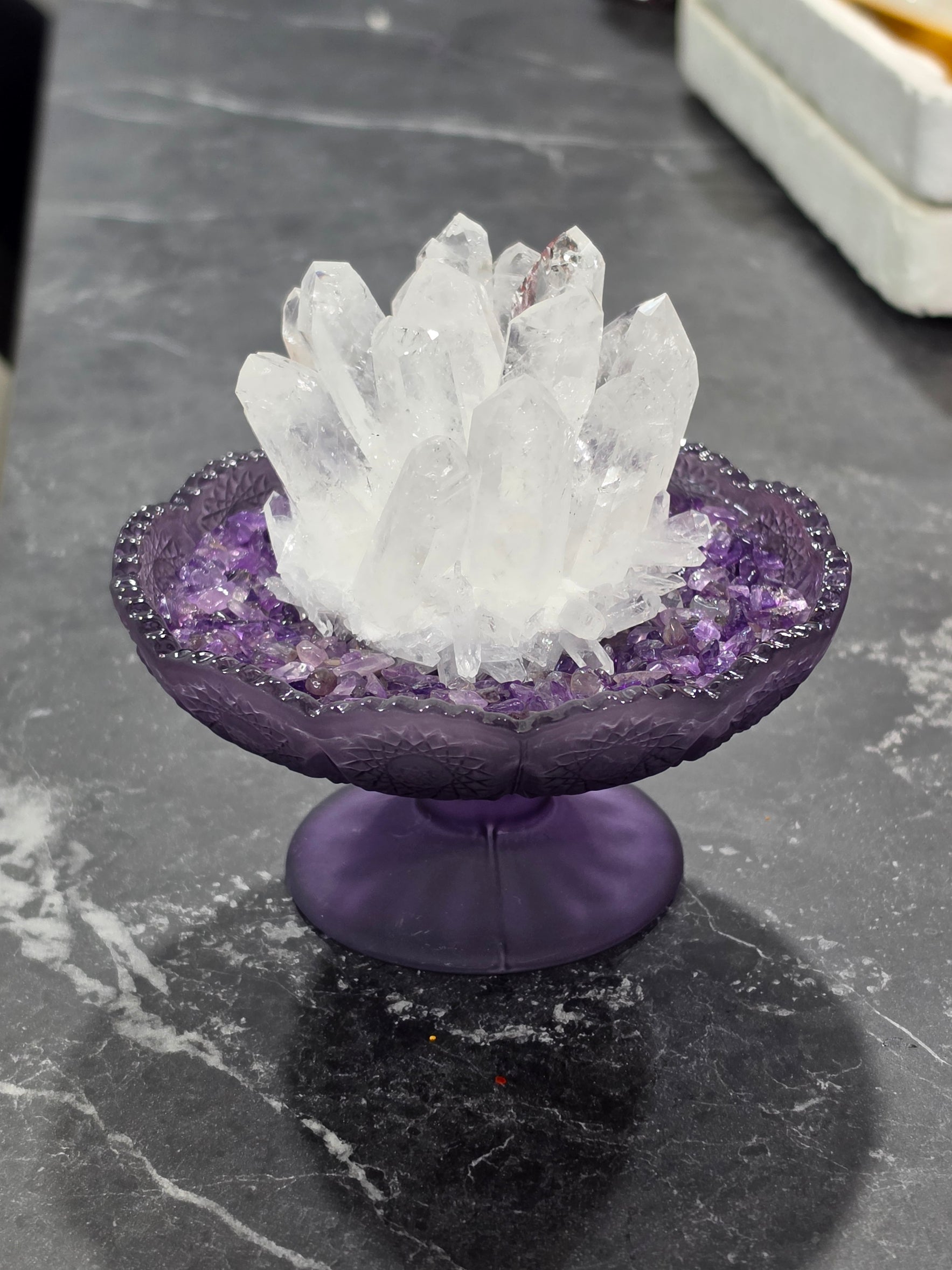 [FB Live Exclusive] White Cluster Bowl