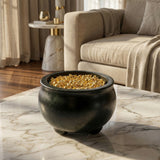 The Wealth Vault · 泰山 Tai Shan Black Jade Bowl (PRE ORDER)