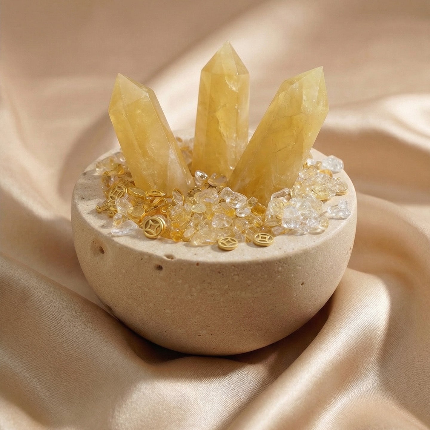 The Millionaire Magnet · Citrine Wealth Bowl (PRE ORDER)