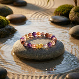Currant Radiance • Blackcurrant Super Seven Bracelet