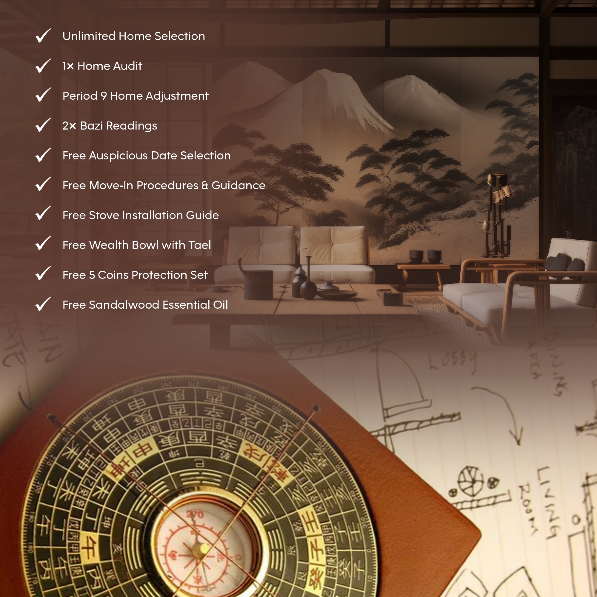 Millionaire Home Fengshui Bundle