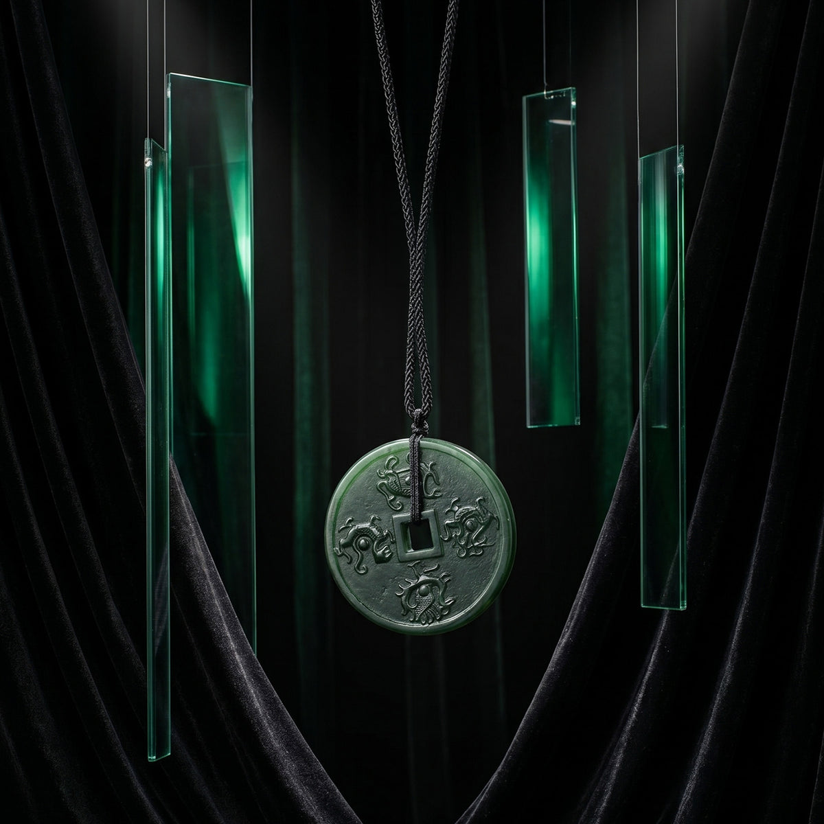 Four Dragon Wealth Seal decoded