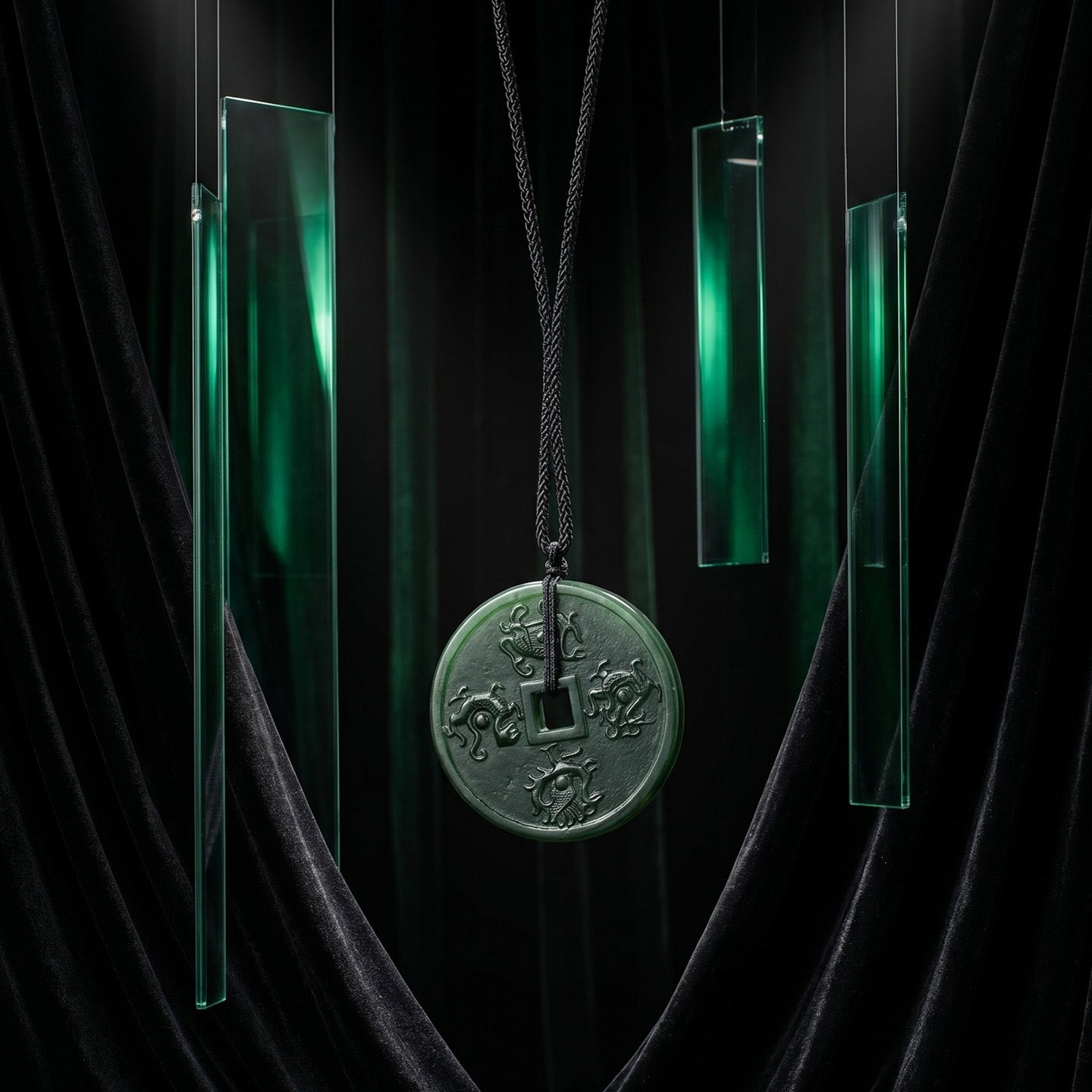 Four Dragon Wealth Seal 四龍財印