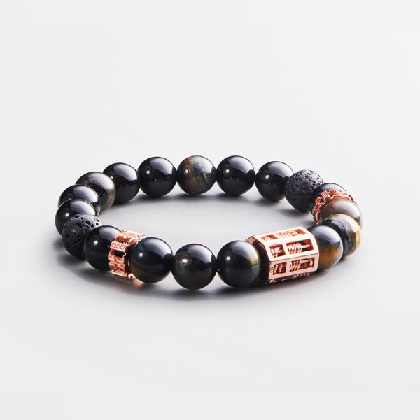 Triple Wealth Abacus Bracelet - The Grandeur