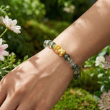 Emerald Phantom • High Grade Green Phantom Bracelet