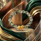 Emerald Phantom • High Grade Green Phantom Bracelet