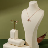 Eternal Bliss - Hetian  Jade Collection  Jewelry Set “玉福盈门”和田玉珠宝套组