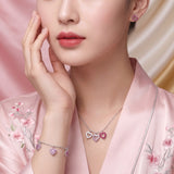 Heart Trio — Necklace, Bracelet & Earrings | 925 Sterling Silver