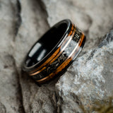 EXTRAORDINARY METEORITE RING - THE ALIGN