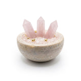 The Lover's Charm · Pink Quartz Romance Bowl (PRE ORDER)