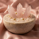The Lover's Charm · Pink Quartz Romance Bowl (PRE ORDER)