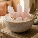 The Lover's Charm · Pink Quartz Romance Bowl (PRE ORDER)