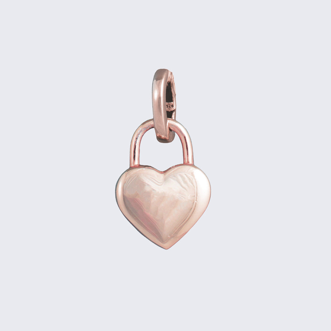 Eternal Heart Lock Charm