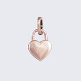 Eternal Heart Lock Charm