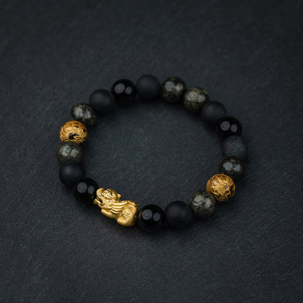 The Midnight Reign - 999 Solid Gold Pixiu Series
