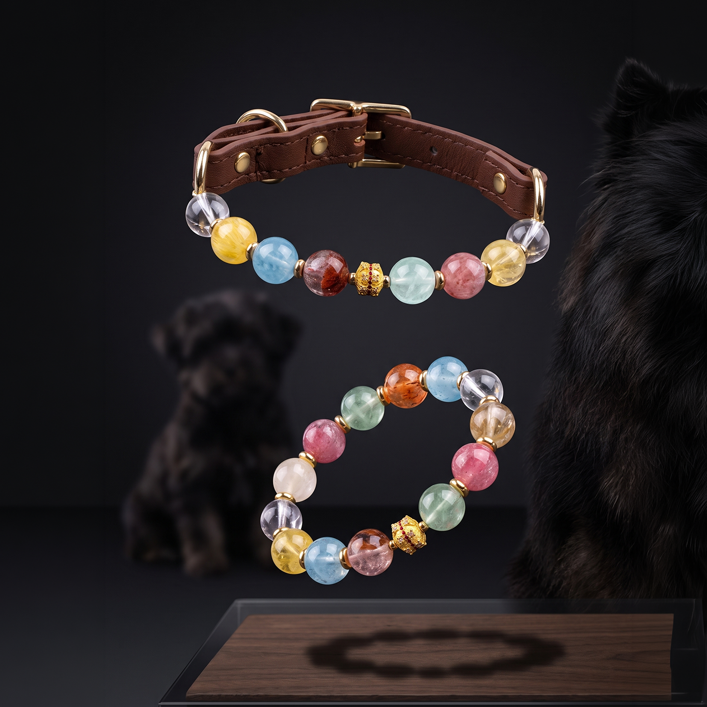The Beloved Bond - Crystal Collar & Bracelet