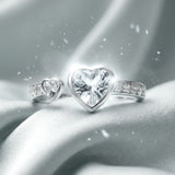 Topaz Twin Heart of Clarity – Heart of Prosperity Collection  (ADJUSTABLE)