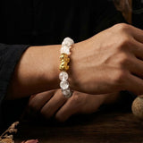 Celestial Phantom • High Grade White Phantom Bracelet