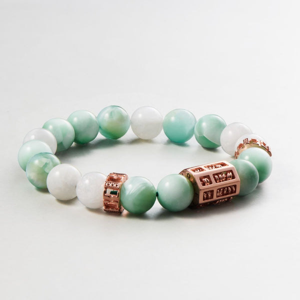 Triple Wealth Abacus Bracelet - The Clover