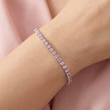 Équilibre Tennis Bracelet – Rosé Affinity